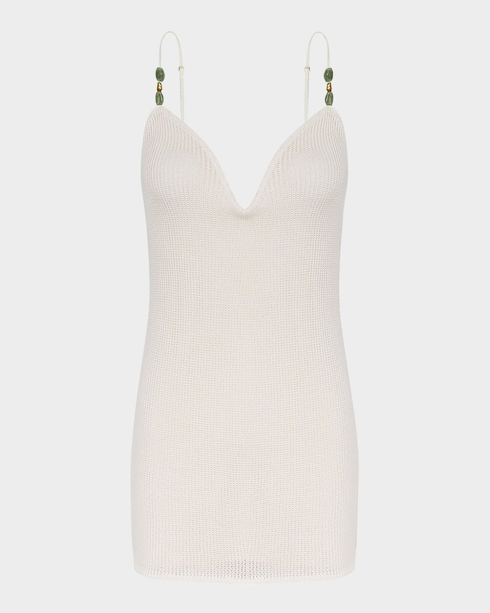 Knit Stone Mini Dress